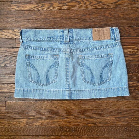Hollister Co. Dresses & Skirts - SOLD ❣️ 
2000s iconic mini denim skirt